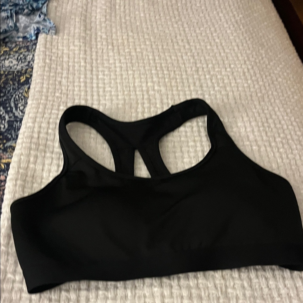 Avia Black Racerback Sports Bra